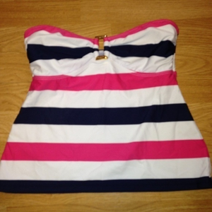 Ralph Lauren Women's Small‎ Tankini Top Striped